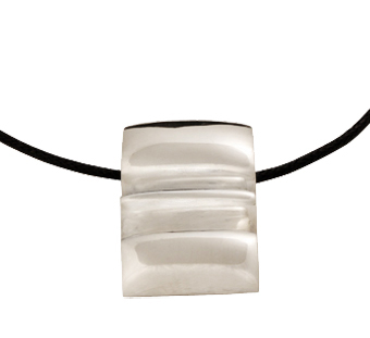 Love You Long Time Silver Love Necklace - Click Image to Close